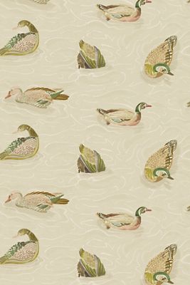Duck Pond Wallpaper