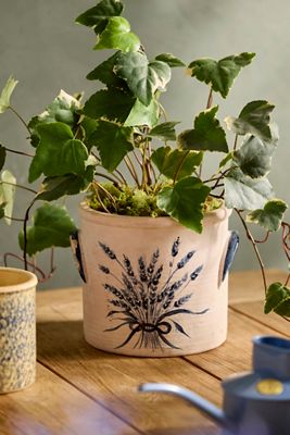 Wheat Sheaf Terracotta Planter