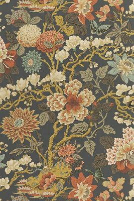 Magnolia Floral Wallpaper