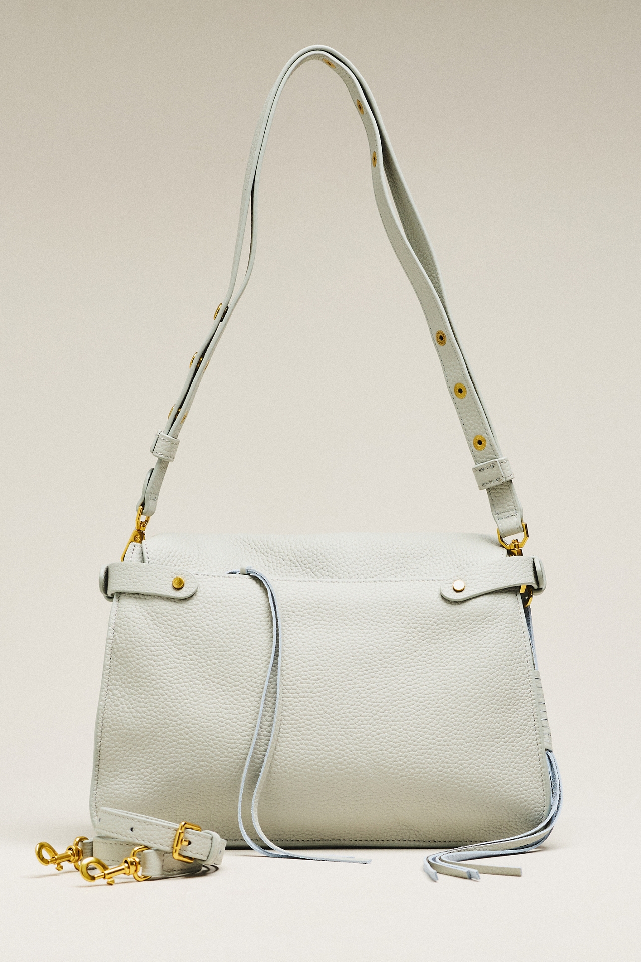 By Anthropologie Large Porter Leather Bag