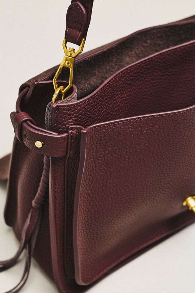 By Anthropologie Large Porter Leather Bag #3
