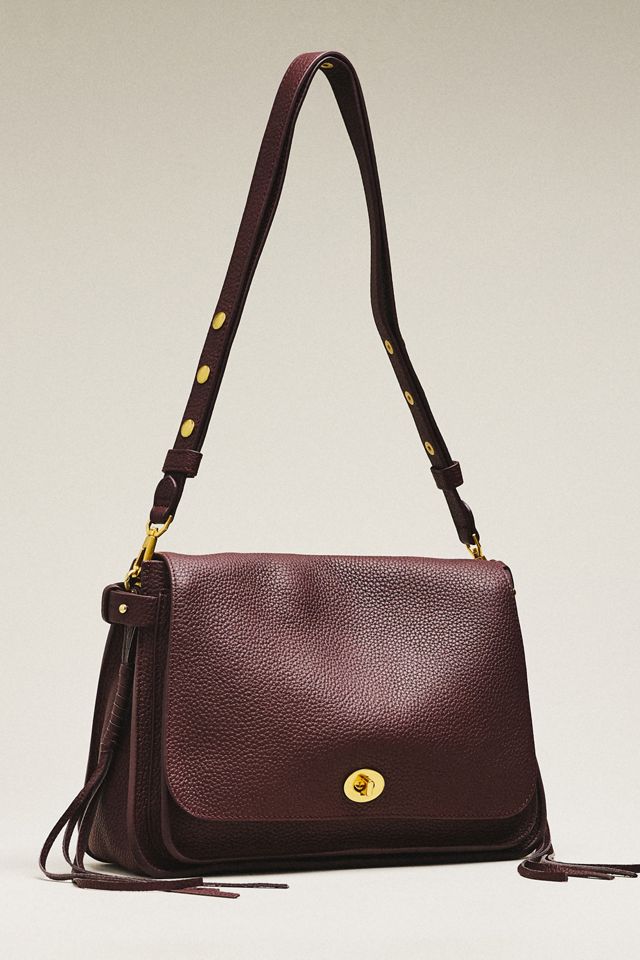 By Anthropologie Large Porter Leather Bag #1
