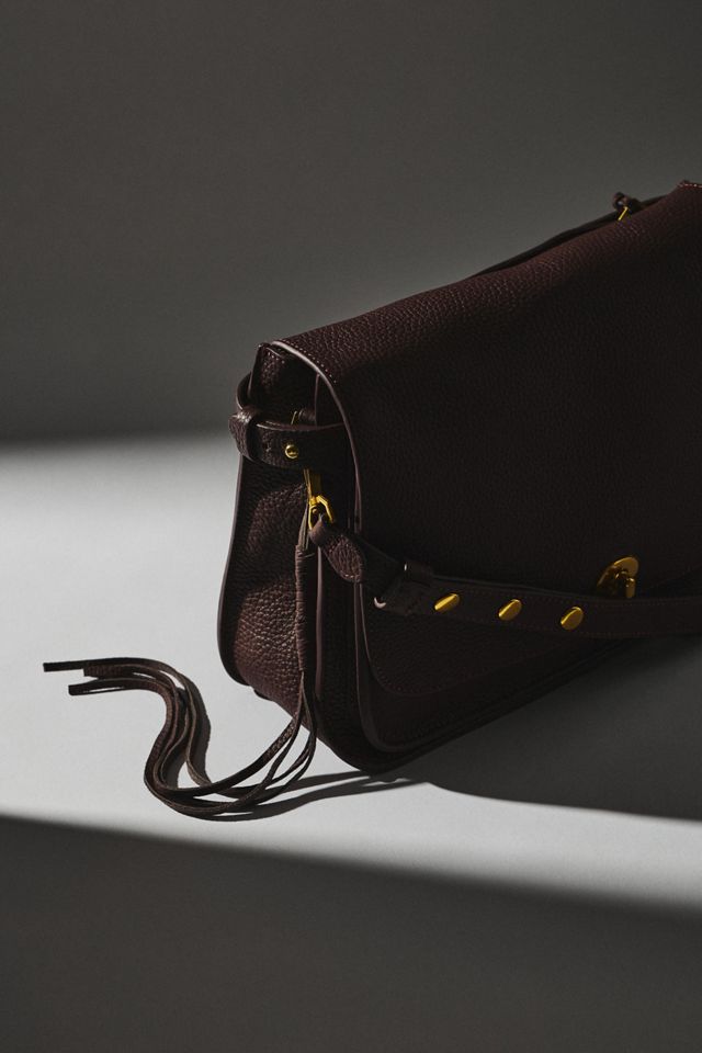 By Anthropologie Porter Leather Bag, Large #8