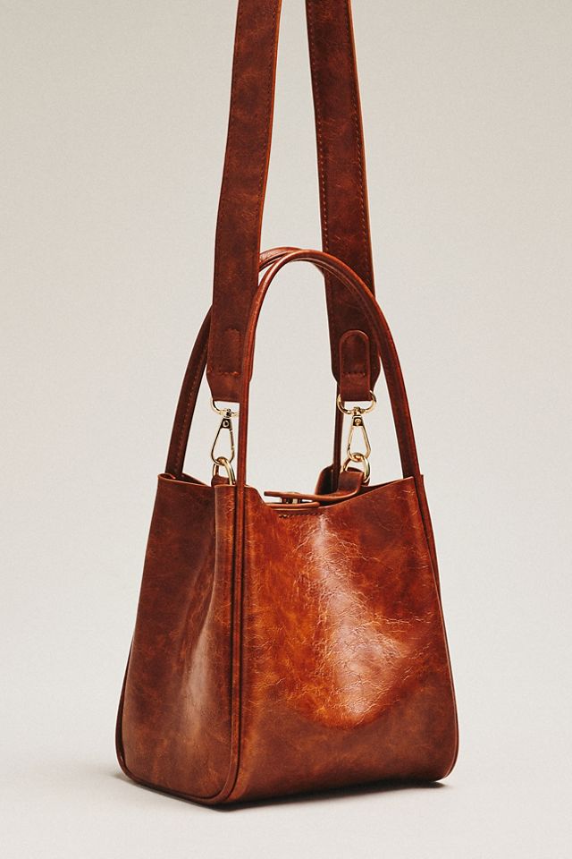Hollace Mini Waxed Tote #1