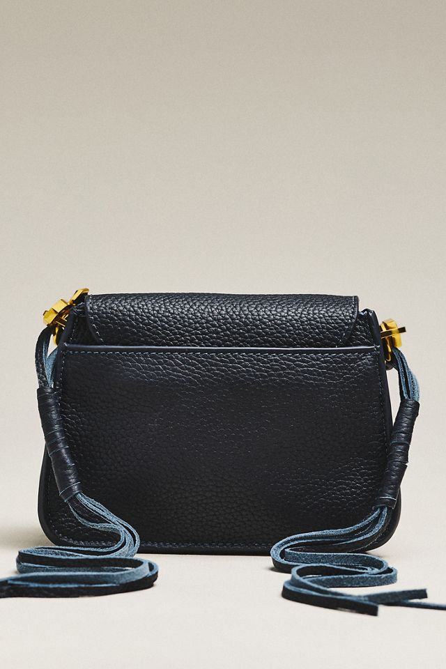 By Anthropologie Leather Mini Porter Bag #1