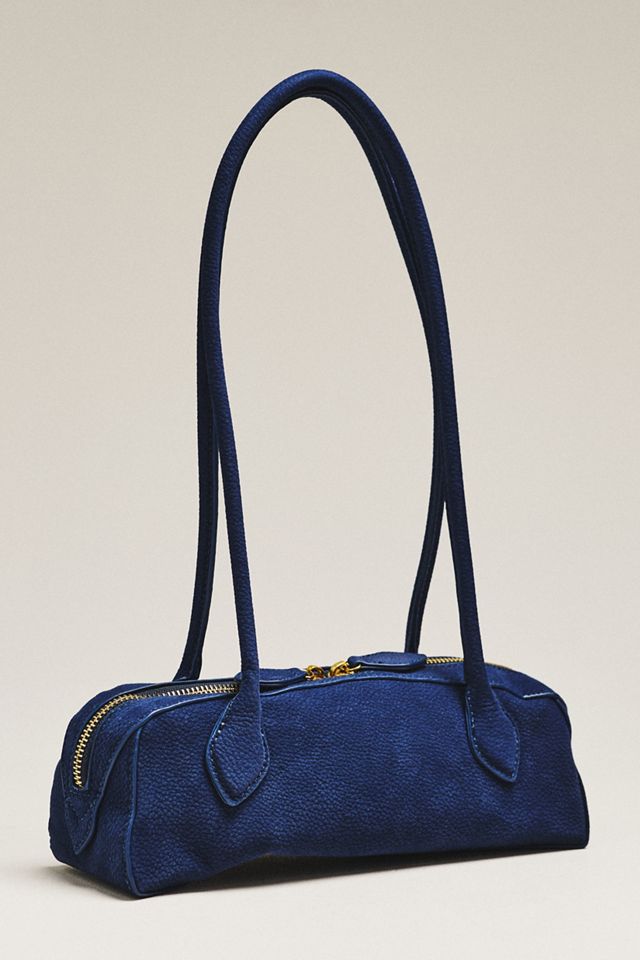 By Anthropologie Pebbled Faux-Leather East-West Bag #1