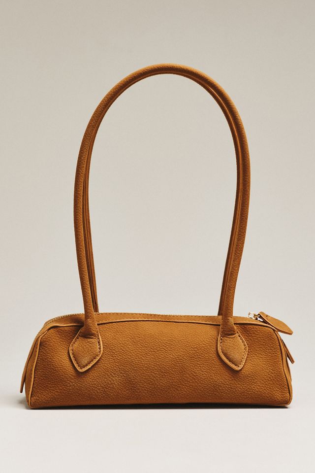 By Anthropologie Pebbled Faux-Leather East-West Bag #2
