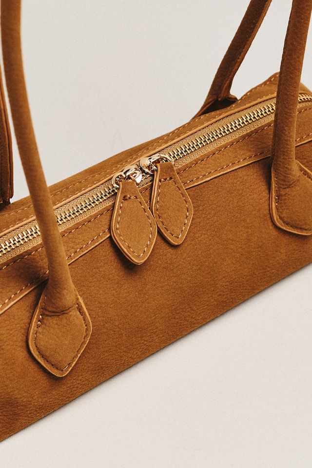 By Anthropologie Pebbled Faux-Leather East-West Bag #3