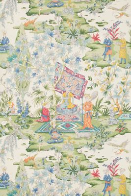 Lodi Garden Scene Wallpaper