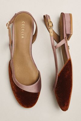 Cecelia New York Heidi Slingback Flats