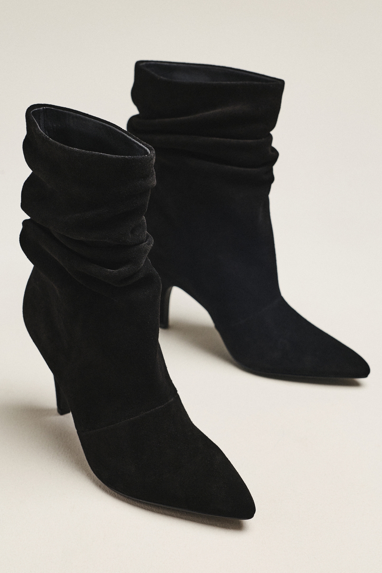 Matisse x Anthropologie Scrunch Kitten Heel Boots