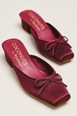 Matisse Geneva Mule Heels In Red