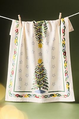 Christmas Tree Dish Towel