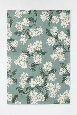 Rifle Paper Co. x Loloi Hydrangea Floral Rug