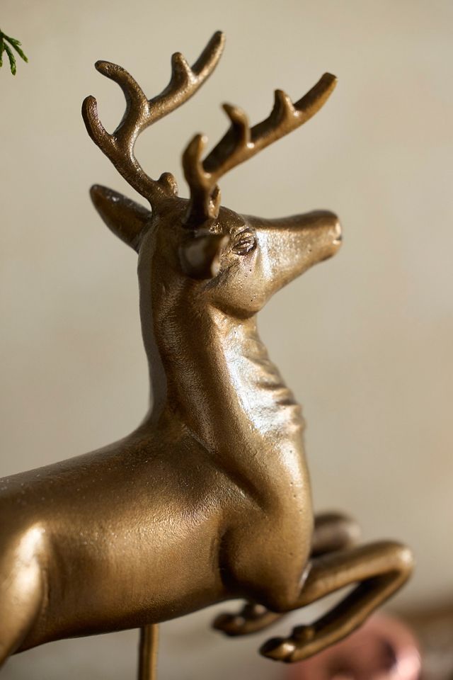 Leaping Stag Stocking Holder #1