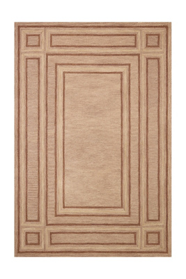 Chris Loves Julia x Loloi Alfie Tufted Wool Border Rug