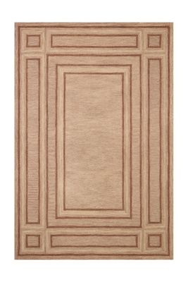 Chris Loves Julia x Loloi Alfie Tufted Wool Border Rug