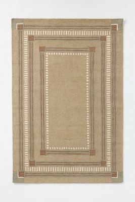 Chris Loves Julia x Loloi Alfie Tufted Wool Border Rug