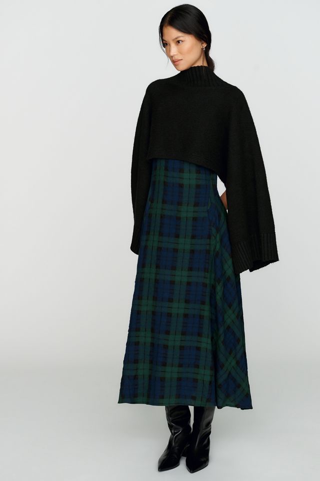 By Anthropologie Funnel Neck Cropped Shrug #2