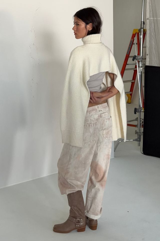 By Anthropologie Funnel-Neck Cropped Shrug #1