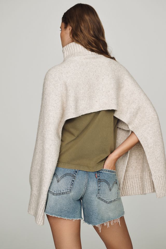 Poncho Shrug Corto a Collo Alto By Anthropologie #1