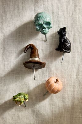 Halloween Icon Terrarium Toppers, Set of 5