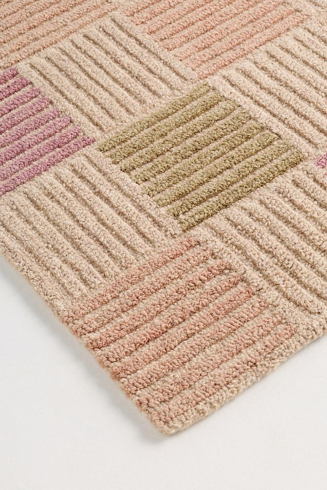 【mimi様】ヘルシーラドン　ボタニックラボラトリー Brigette Romanek x Loloi Tufted Wool Grid Rug | AnthroHome