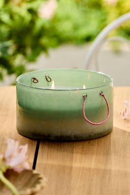 Ombre Glass Citronella Candle