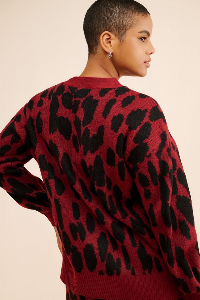 Eloquii Animal Print Cardigan #1