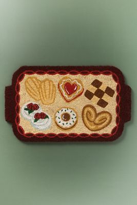 European Cookies Coir Printed Doormat