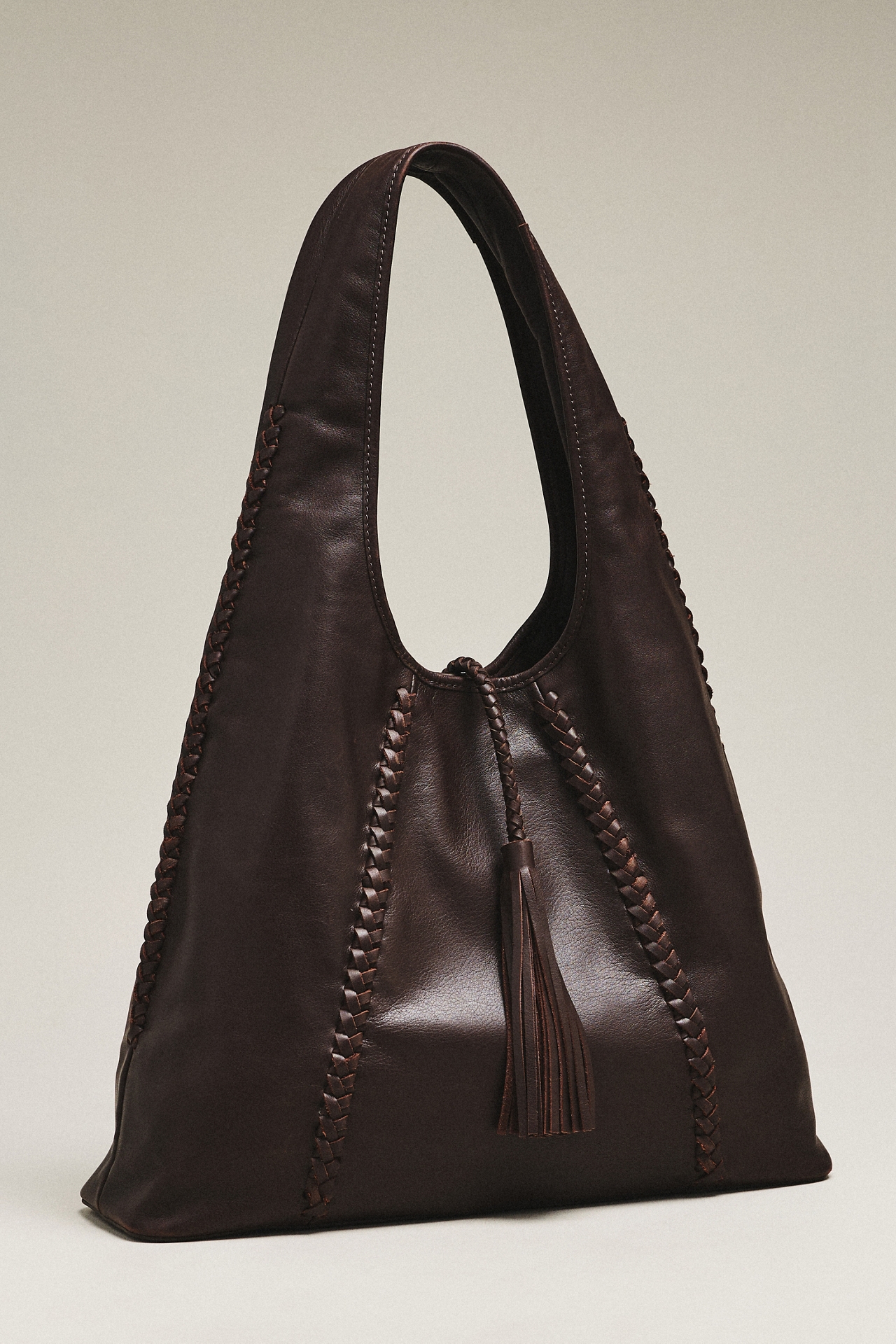 btb Los Angeles Piper Suede Tassel Hobo Bag