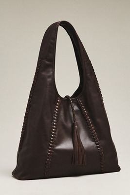 btb Los Angeles Piper Suede Tassel Hobo Bag