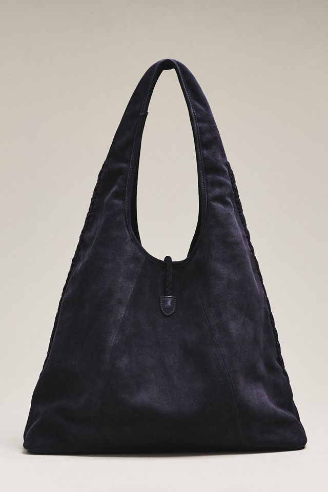 btb Los Angeles Piper Suede Tassel Hobo Bag #1