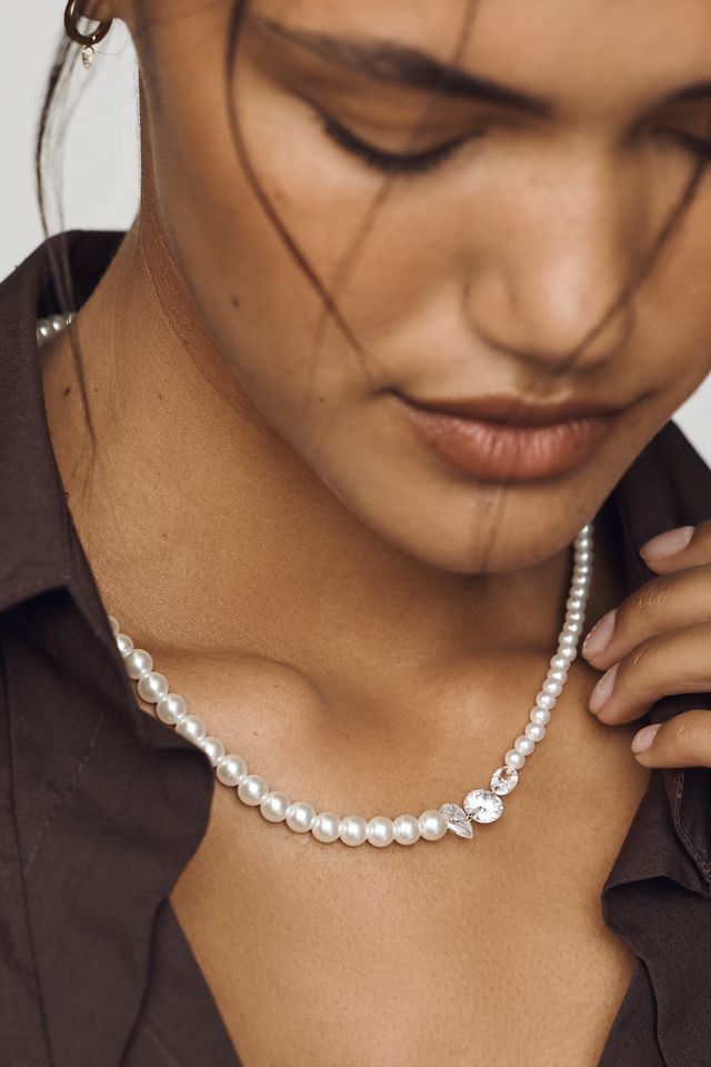 Crystal Beaded Necklace #1