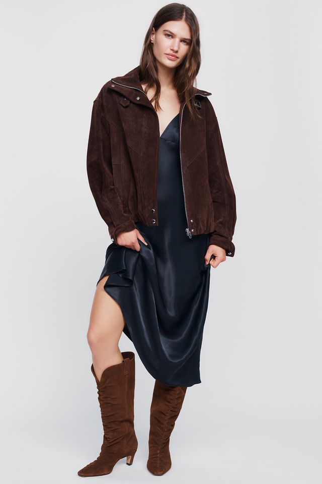 By Anthropologie Ruched Riding Boots #1