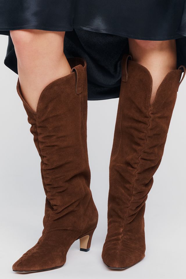 By Anthropologie Ruched Riding Boots #2