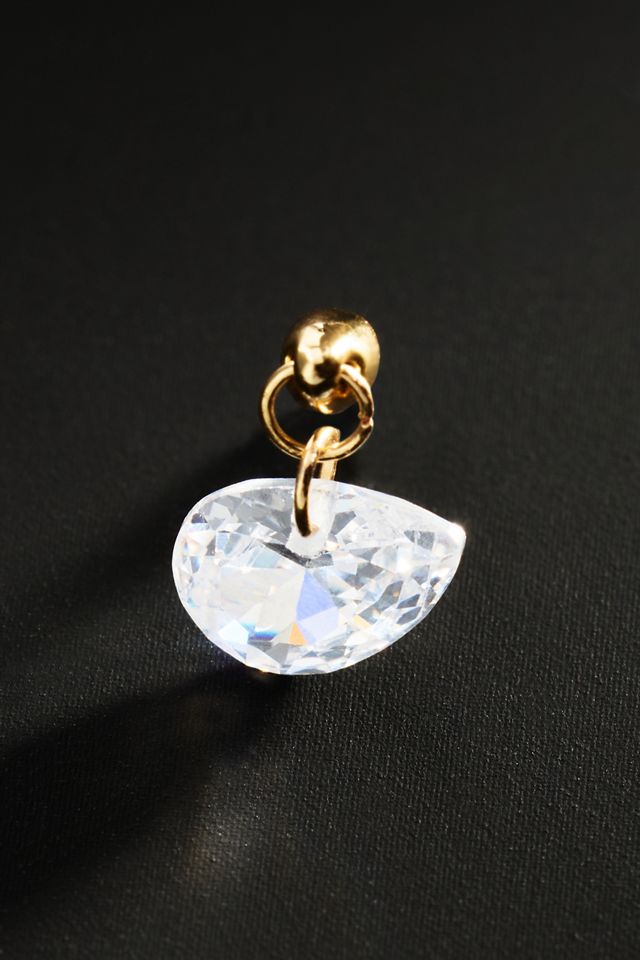 By Anthropologie Demi-Fine Floating Post Earrings #2