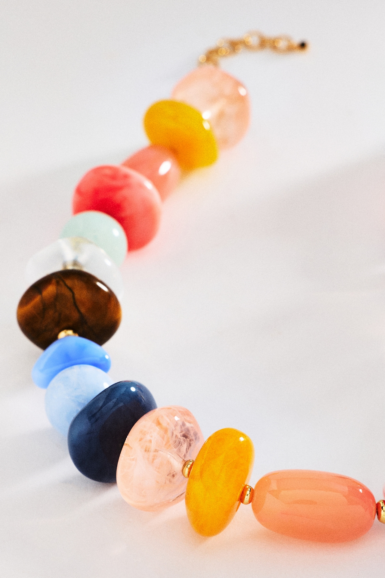 Vibrant Mixed Stone Necklace
