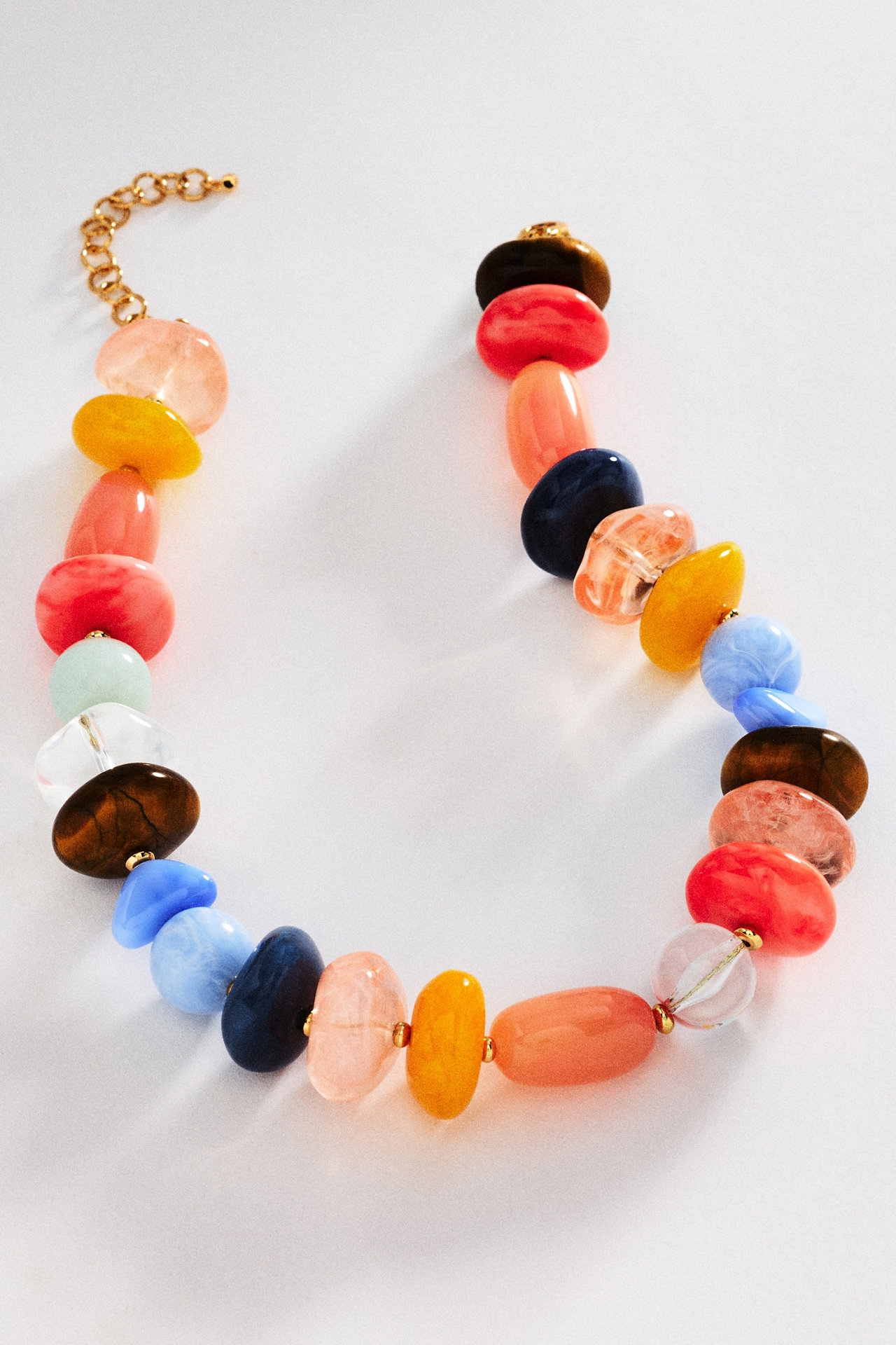 Vibrant Mixed Stone Necklace