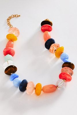 Vibrant Mixed Stone Necklace