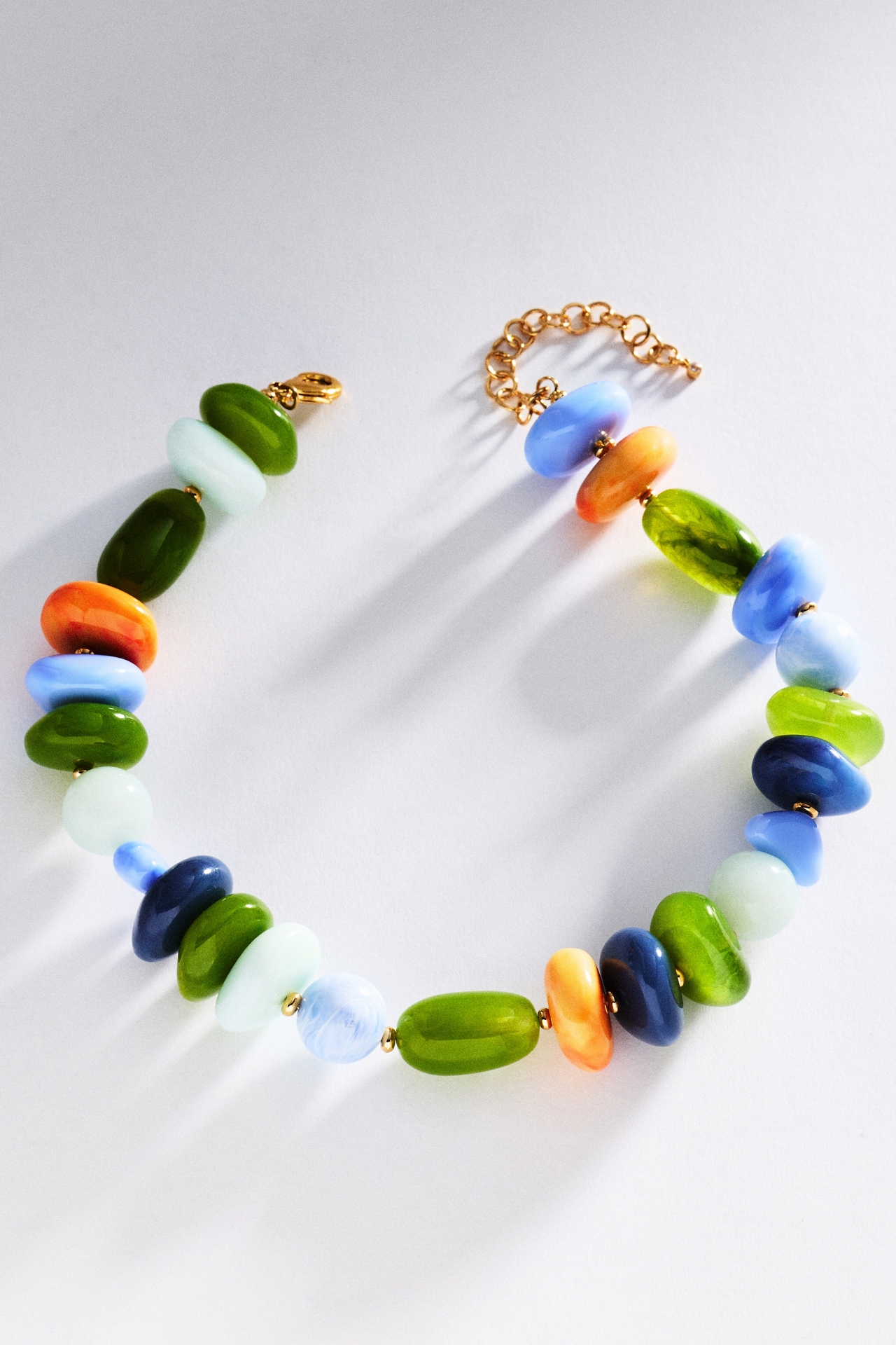 Vibrant Mixed Stone Necklace
