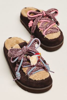 Bibi Lou Cori Sherpa Clogs
