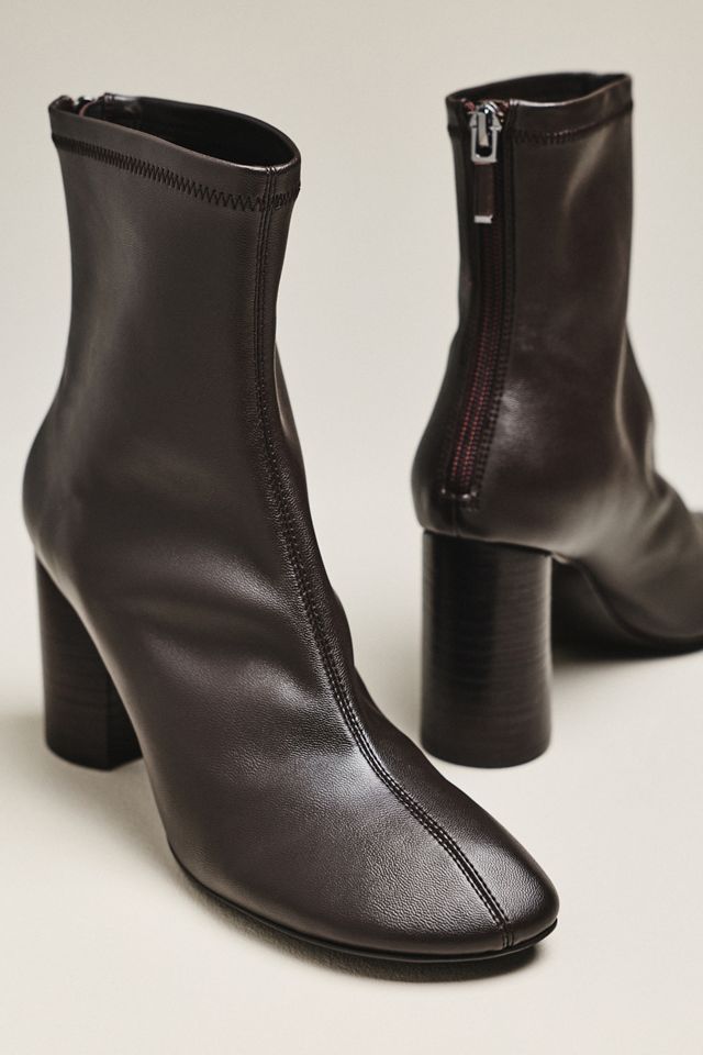 Lola Cruz Round Toe Block Heel Boots #2