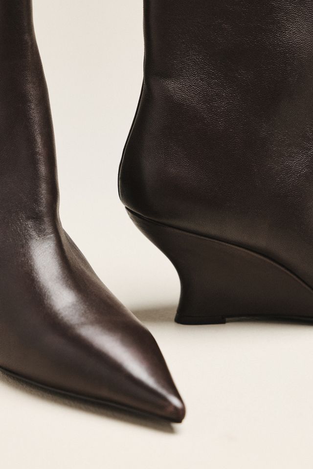 Lola Cruz Wedge Ankle Boots #2