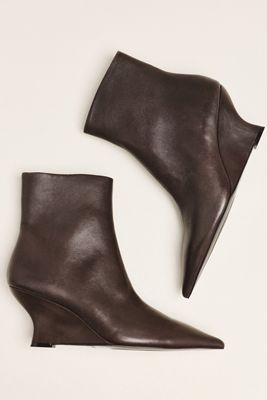 Lola Cruz Wedge Ankle Boots