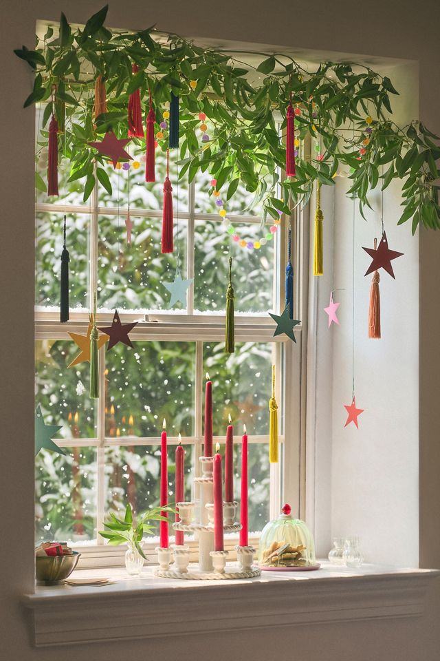 Hanging Tassel Ornaments, Set of 6 #1
