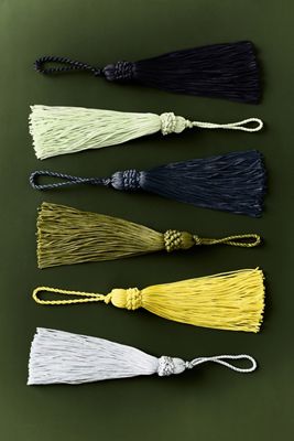 Hanging Tassel Ornaments, Set of 6
