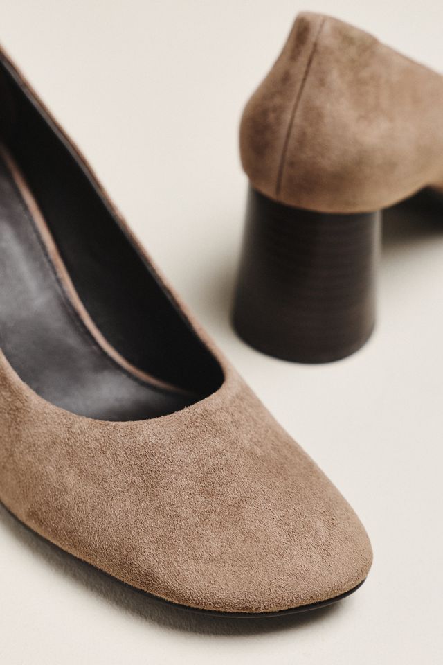 Lola Cruz Suede Block Heels #2
