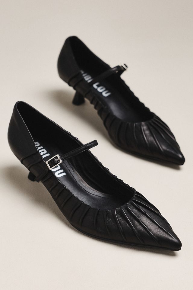 Bibi Lou Indara Scrunch Kitten Heels #1