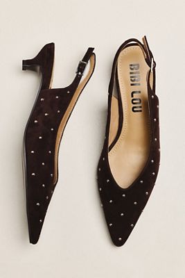 Bibi Lou Nomi Slingback Kitten Heels